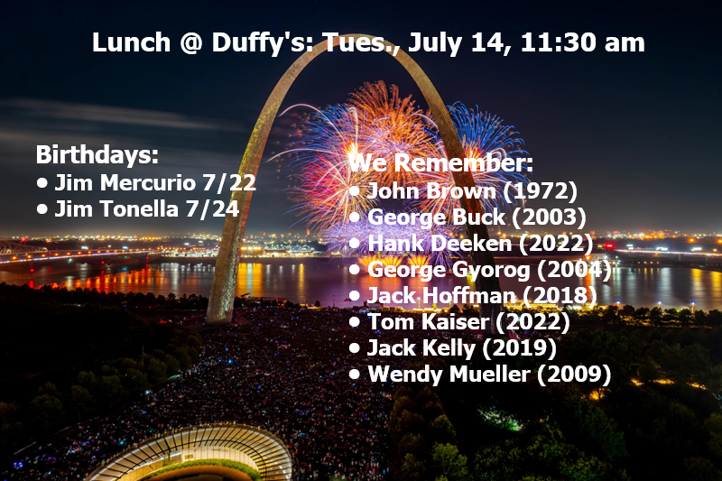 Image: July 14, 2026 Lunch Notice