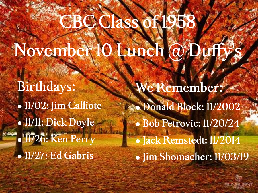 Image: November 10, 2026 Lunch Image